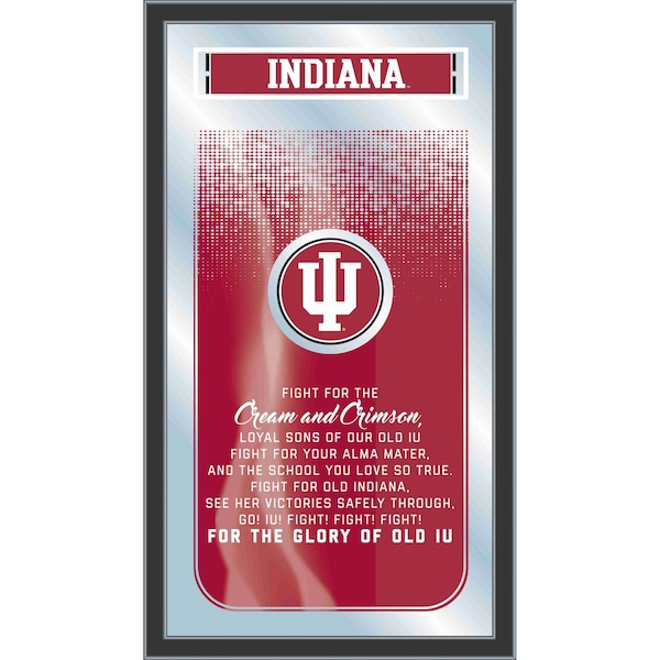 Indiana 26" x 15" Fight Song Mirror