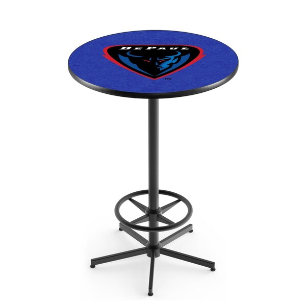 42" Black DePaul Pub Table