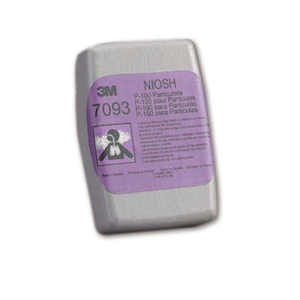 P100 Particulate Filter 7093B, 12PK
