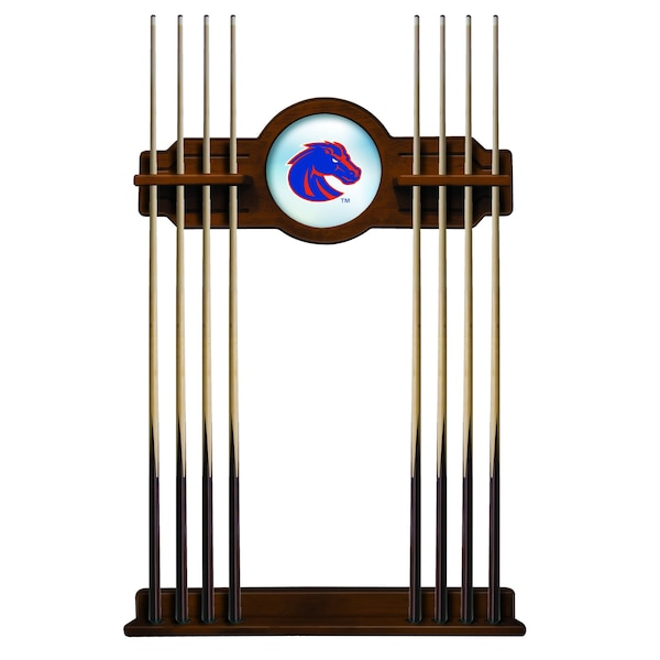 Boise State Cue Rack in Chardonnay Finish