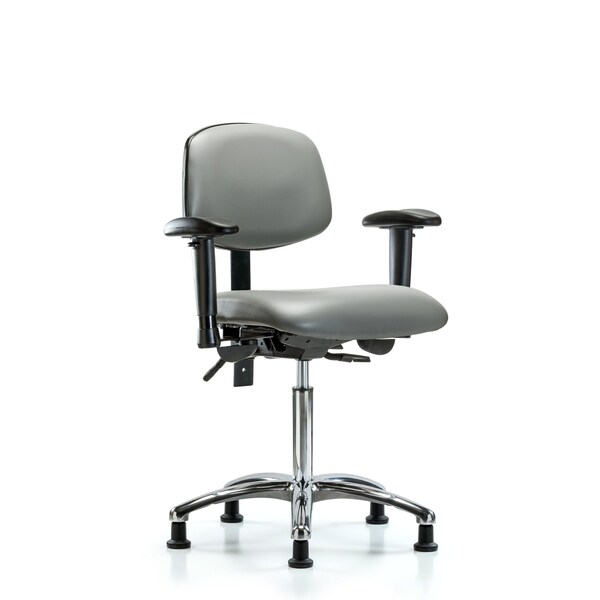 Vinyl Chair, Vinyl, Adjustable Arms