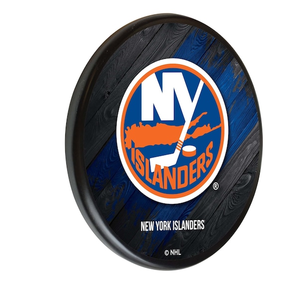 New York Islanders 13" Solid Wood Sign