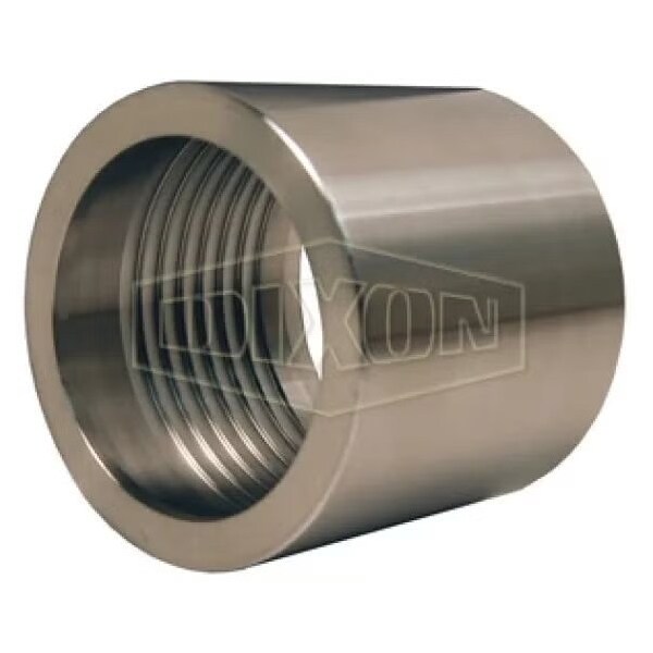 Sanitary Crimp Ferrule, 4 ID x 4-52/64 to 4-55/64 OD in Nominal, Hose, 304 SS, Domestic