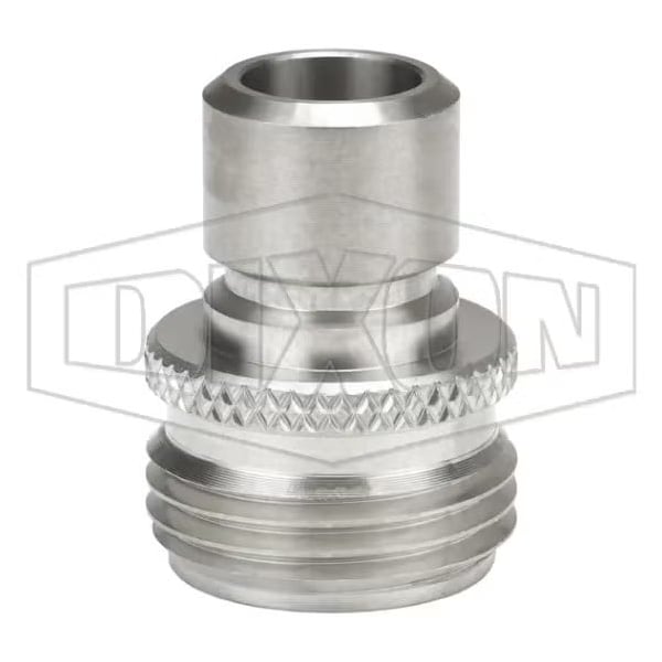The Right Connection DGH Quick-Connect Garden Hose Plug, 303 Stainless Steel