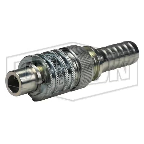 DIX-LOCK PLUG, 3/4 BARB STEEL, STEEL LOCK