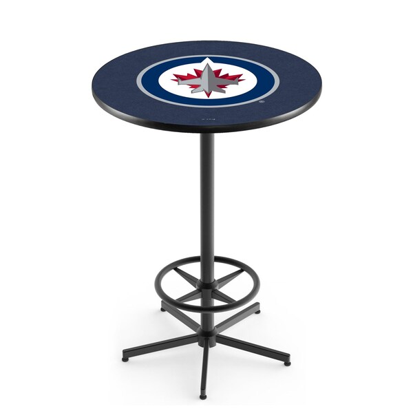 42" Black Winnipeg Jets Pub Table