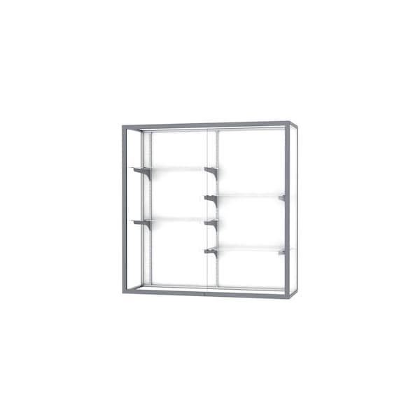 Champion Wall Case Display 48x48x16, Wall Case, White