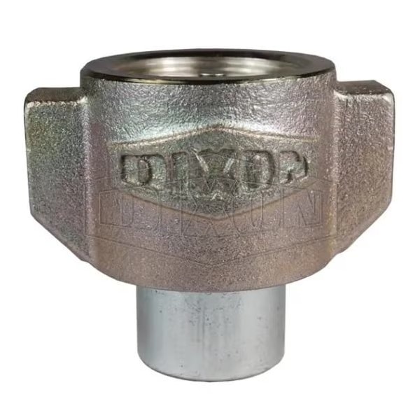 WS Series High Pressure Wingstyle Female Coupler, 2-1/2-12 Nominal, Female O-Ring Boss End Style