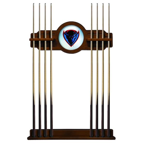 DePaul Cue Rack in Chardonnay Finish