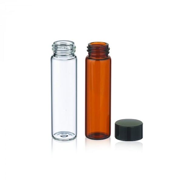DWK Life Sciences (Wheaton) Sample Vials, Clear, w/ PTFE-Lined, PK200