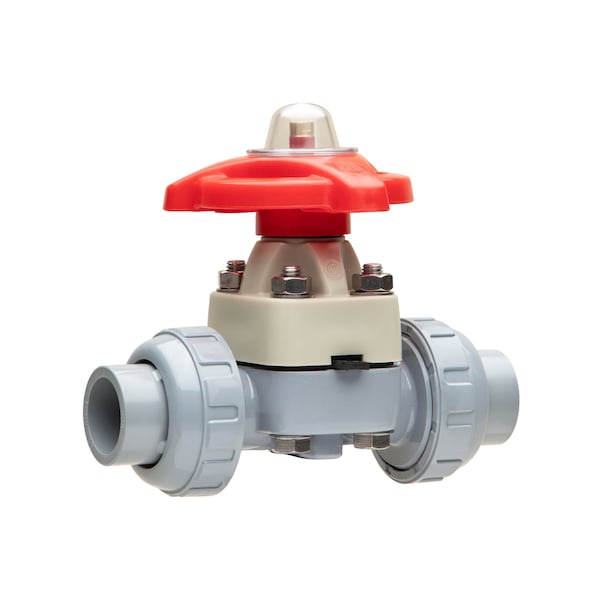 Valve, Diaphrgm, 2", CPVC, Thread