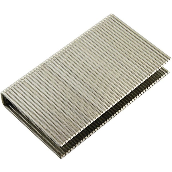 Staples, 16 ga, 1-1/2 in Leg L, Stainless Steel