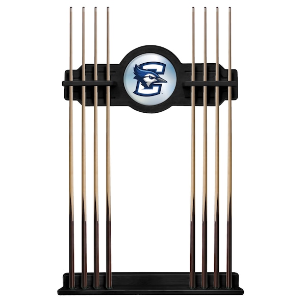 Creighton Cue Rack in Black Finish
