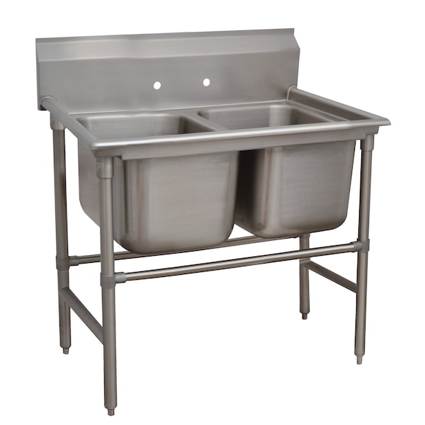 Regaline Sink 2-compartment 20 in. front-to-back x 16 in. wide sink compartments