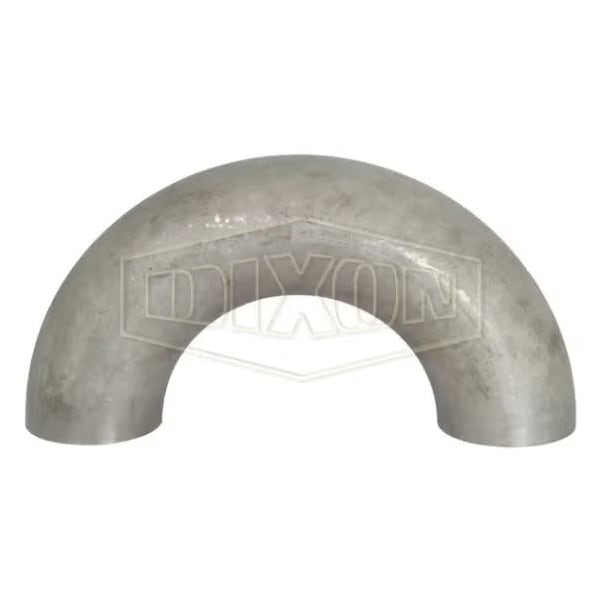 180Deg Weld Return Bend, 1 in, 316L SS, Domestic