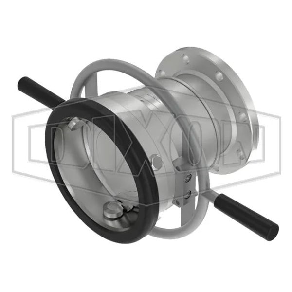 Mann-Tek by 238MM 316SS DRY DIS CPLR x 6in 150# FLG,