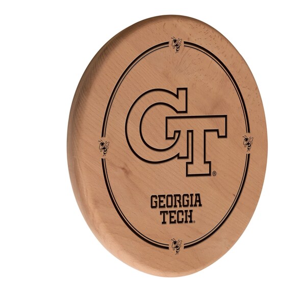 Georgia Tech 13" Laser Engraved Solid Wood Sign