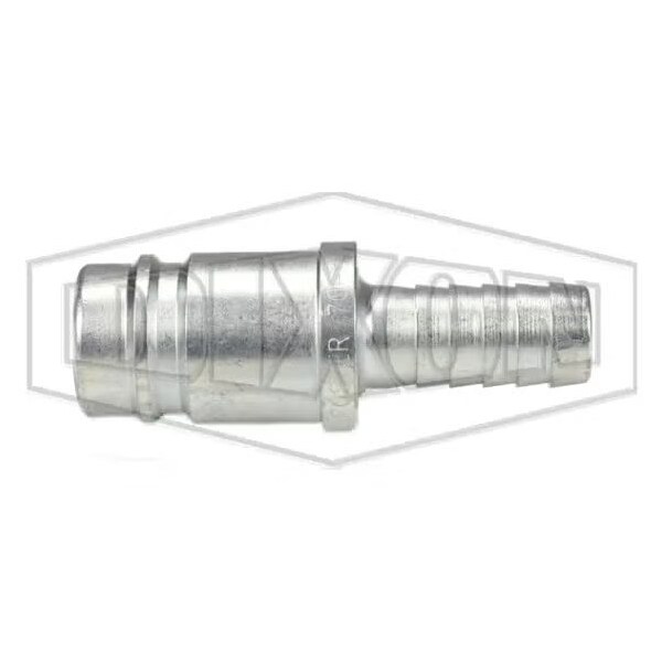 Air Chief Industrial Quick Connect Plug, 3/4 in Nominal, Quick Disconnect Plug x Standard Hose Barb,