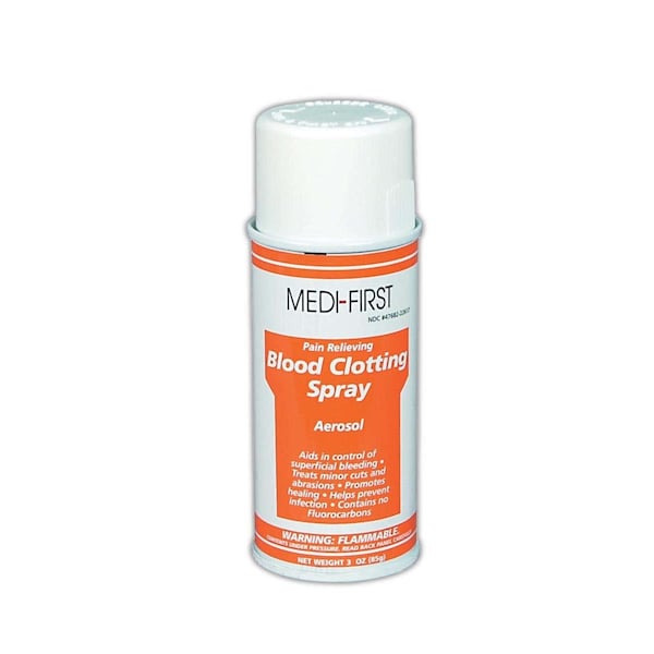 Medique Medi-First Pain Relief Blood Clotting Spray, 3 Oz.