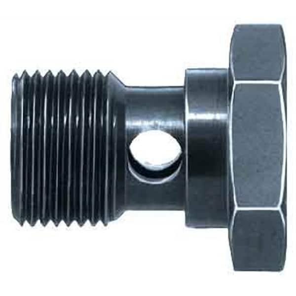 3/8 Inch - 24, Single Hole, Steel