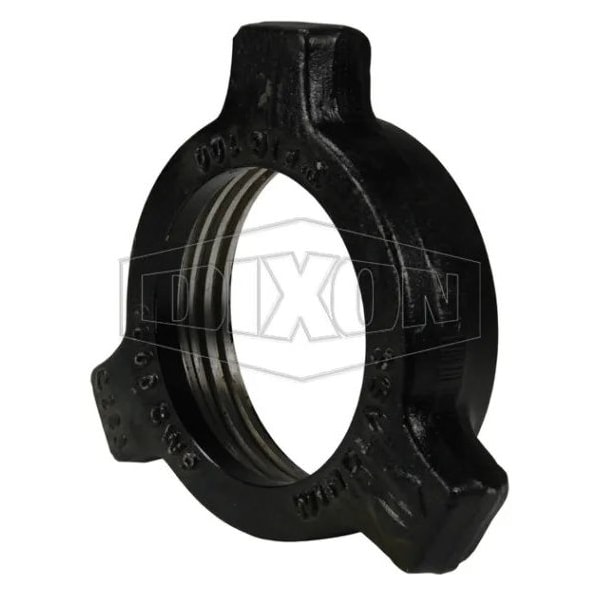 FIG 100 1 pc Wing Hammer Union Nut, Female ACME Thread, 4 in Thread, 1-27/32 in H, Forged Steel