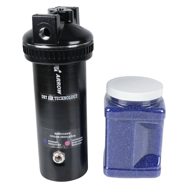 Desiccant Dryer 1/2 In Exterior Capacity