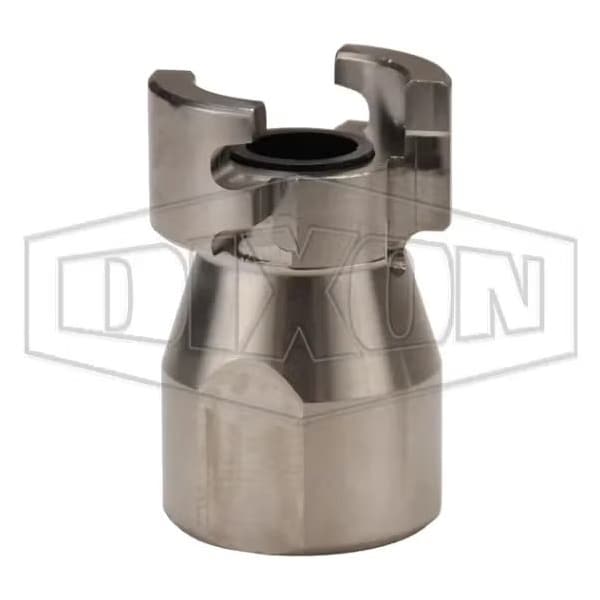 Dual-Lock P Series Thor Interchange Female Quick Disconnect Plug, 3/4 in Nominal, 303 SS, Domestic