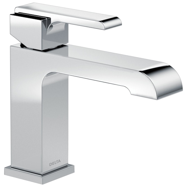 1 or 3-hole 4" installation Hole Single Hole Lavatory Faucet, Chrome