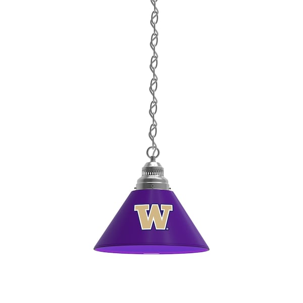 Washington Pendant Light, Chrome Fixture