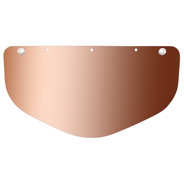 Secondary Visor Gold COATED ON CLEAR