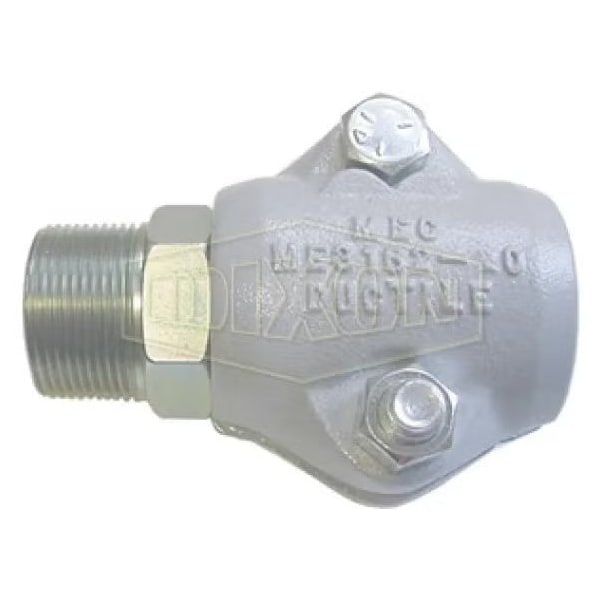 Clamp Style Filler Coupling, 1-1/4 in, MNPT, Steel, Domestic