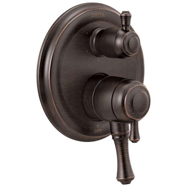 Cassidy Traditional 2-Handle Monitor 17 Series Valve Trim with 6-Setting Integrated Diverter