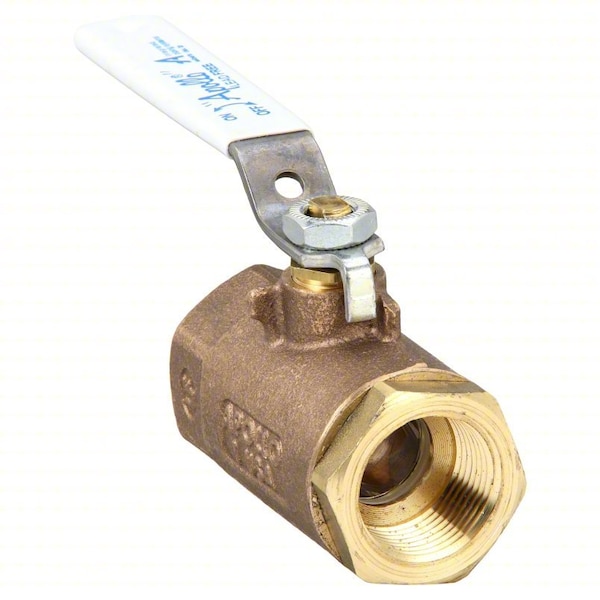 1/4" FNPT Bronze Ball Valve 2-Way