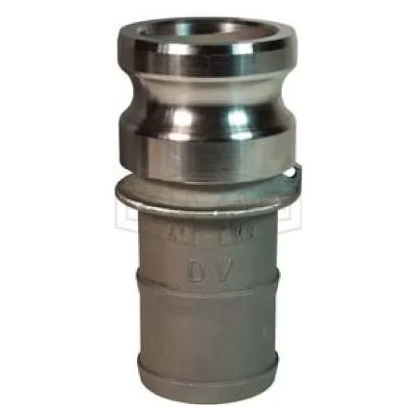 Type E Cam and Groove Adapter, 2 in, Male Adapter x Hose Shank, Hastelloy CW12MW