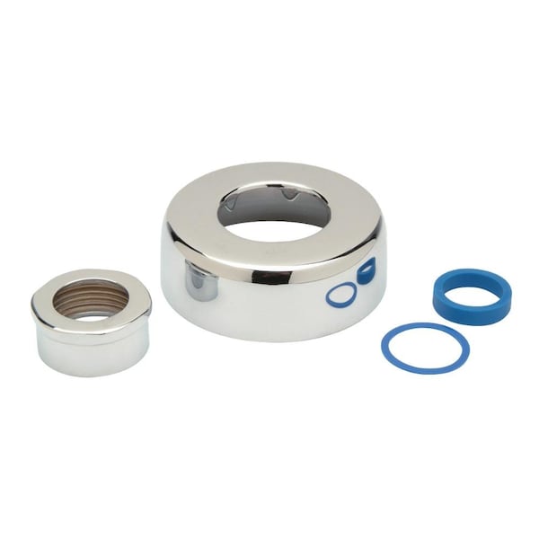 Chrome-Plated 3/4" Spud Nut/Coupling