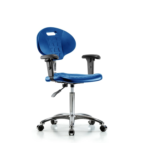Clean Room Chair, Adjustable Arms