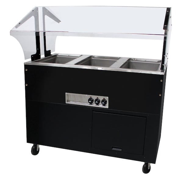 Portable Hot Food Buffet Table electric stainless steel top