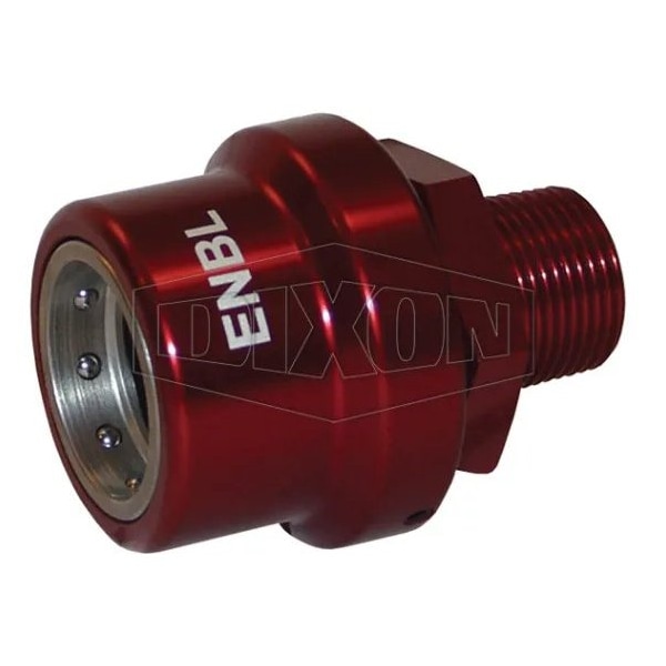FloMAX Standard Engine Oil Nozzle, 3/4 in Nominal, MNPT, Aluminum, Domestic