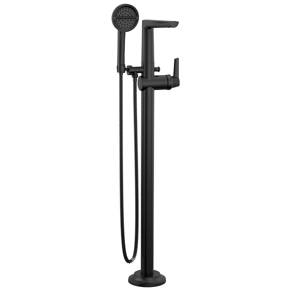 Free Standing Tub Filler, Matt Black