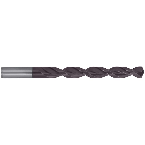 Q-Cobalt 135 Degree Wide Land Parabolic Jobber Length Drill Cleveland 2075-TA TiAlN HSS-CO 8% 17/64