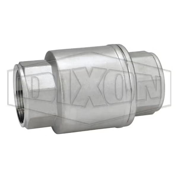 Check Valve, 1-1/2 in, FNPT, 316 SSss Steel Body