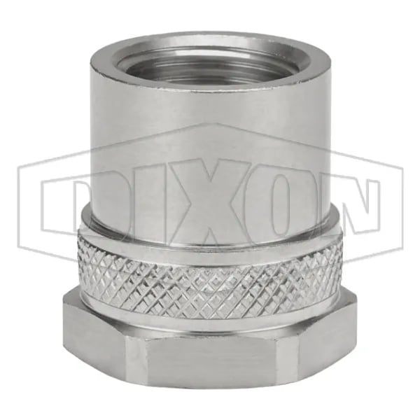 The Right Connection Garden Hose Adapter, 3/4-11-1/2 x 1/2-14 Nominal, FGHT Rigid x FNPTF End Style