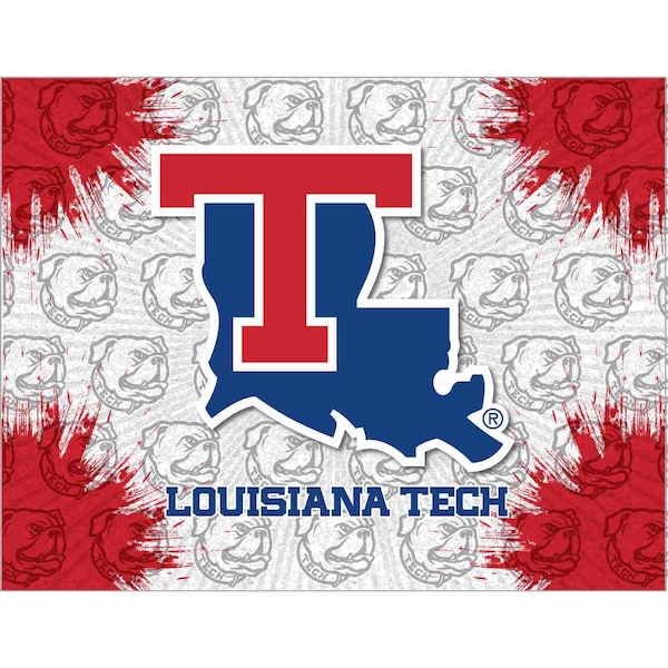 Louisiana Tech University 15"x20" Canvas Wall Art