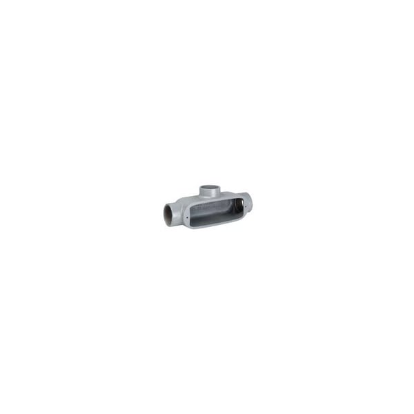 Condulets and Unilets, 10PK, 1/2'' Hub, Electrostatically Applied Powder Coated Copper-Free Aluminu