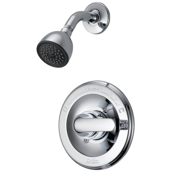 Peerless 132900 Shower Faucet, Full, Brass, Chrome