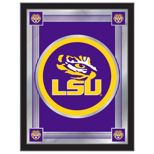 Louisiana State 17" x 22" Logo Mirror