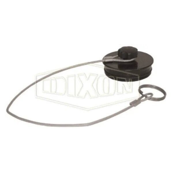 Mann-Tek by  Mann Tek Dry Disconnect Dust Plug, 6 in Nominal, Aluminum, Domestic