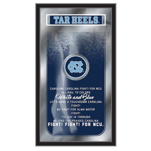 North Carolina 26" x 15" Fight Song Mirror