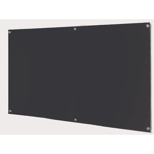 Black Pure Glass Markerboard 48"x72"