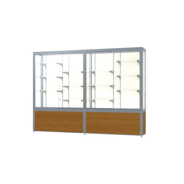 Display Case 96x66x16, Plaque, Satin